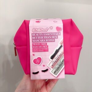 NEW Too Faced beauty essentials better than sex mascara icons set
